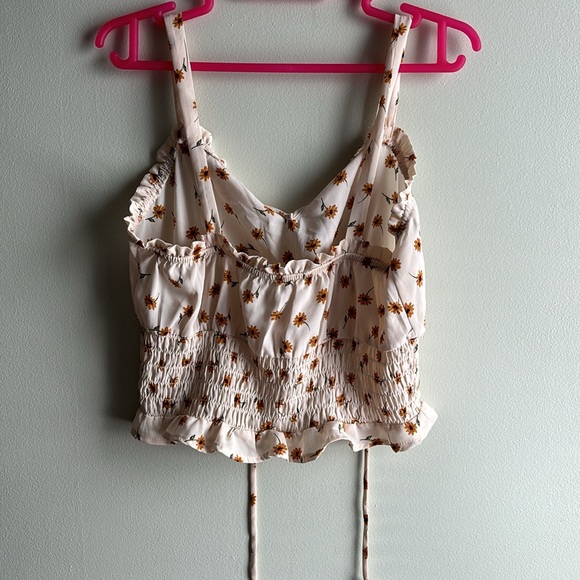 Floral Crop Tank - Picture 3 of 3